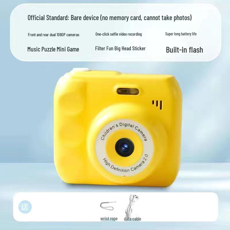 HD Aparat Polaroid z podwójnym obiektywem dla studentów - Uroczy i przenośny, Natychmiastowy transfer zdjęć do telefonu, Kolorowe zdjęcia 12MP