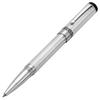 Xezo Tribune 925 Sterling Silver Fine Point Rollerball Platinum Hand Guilloche Engraved and Serialized Pen. Plated.