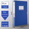 Box Large Capacity Thickened Plastic Office Supplies Cadre Personnel File Box Document Accounting Voucher Invoice Box Technology Folder Storage Box