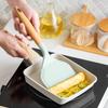 1Pc Silicone Heat Resistant Spatula Household Food Grade Non-stick Frying Pan Sushi Steak Fish Pancake Baking Scoop Kitchen Tool