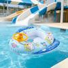 with Seat Swimming Float Cartoon Design Inflatable Swimming Ring Swimming Ring  Outdoor Pool