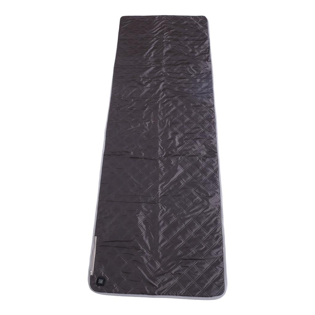 Heated Sleeping Bag Pad 3   Temperature Levels 4 Heating Zones USB Heating Pad for Cold Weather Camping Hiking Dual Interfaces