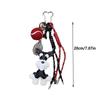 Lovely PU Leather Schnauzer Pendant Cute Puppy Animal Dog Fashion Bag Pendant Creative Woven Rope Bag Charms CLE