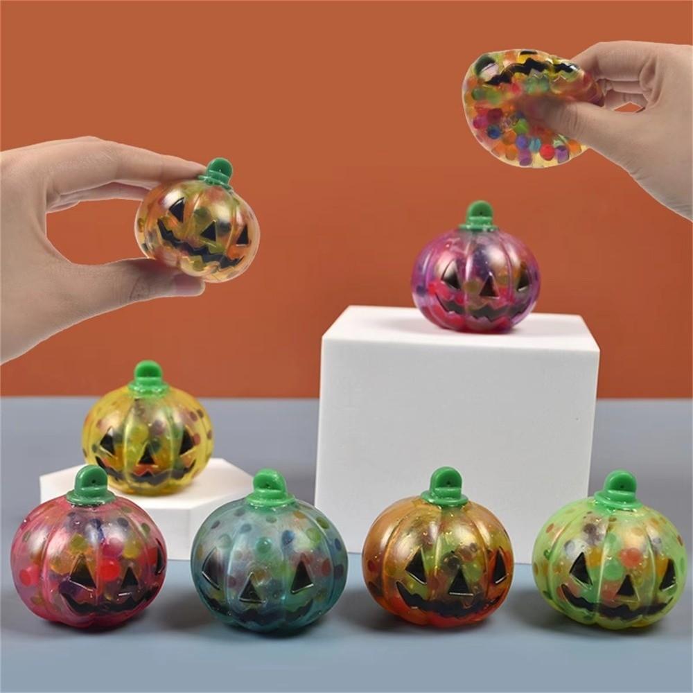Slow Resilience Fidget Toys Colorful Squishy Squeeze Ball New Jack O Lantern Toys Party Favors