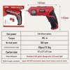 Rechargeable Multifunctional Electric Screwdriver for Household Repairs