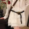 Korean Style Retro Ethnic Woven Belt: Chic & Versatile Waist-Cinching Accessory for Dresses