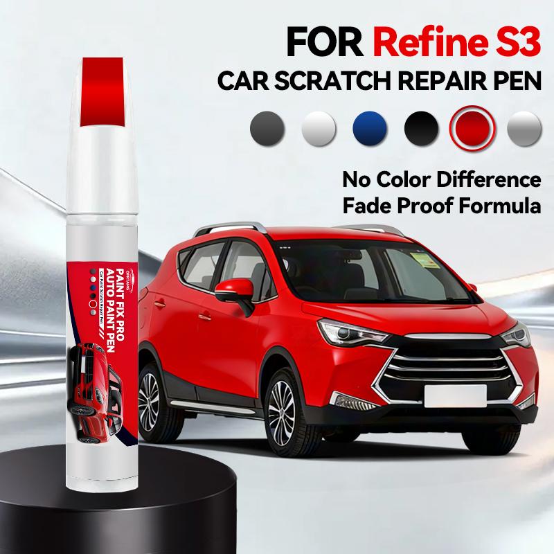 Vehicle for Exclusive Use For JAC Refine S3 1990-2026 Paint Repair Pen Touch Up Scratch Remover DIY Auto Accessories Black White