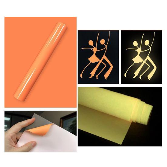 

Теплопередающий винил, водонепроницаемый светящийся полиуретан, широкий спектр применения, светится в темноте, светоотражающий винил DIY HTV для футболок