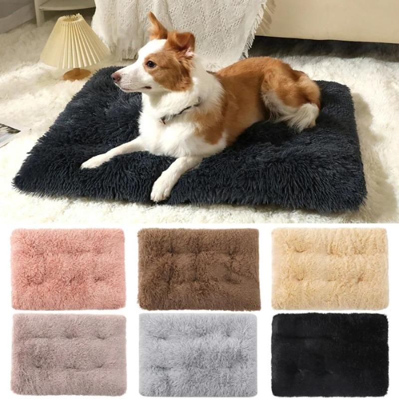 Soft Dog Beds House Soft Long Plush Best Pet Dog Bed For Dogs Basket Pet Products Cushion Cat Bed Cat Mat Animals Sleeping Sofa