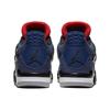 Air Jordan 4 Retro Winter Loyal Blue Men Sneakers White Habanero-Red Black CQ9597-401