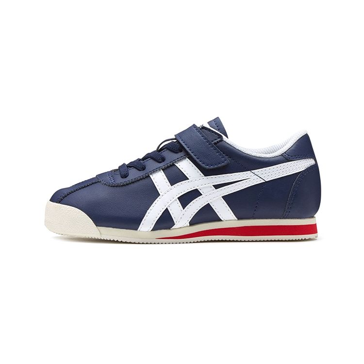 

ONITSUKA TIGER Corsair Удобные Универсальные Низкие Детские Повседневные Кроссовки Детские кроссовки Темно-синие 1184A051-400 31.5