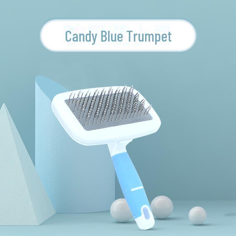 One-Click Hair Removal Pet Comb for Cats and Dogs 