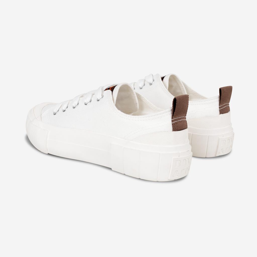 [BOX & COX] B&C White [Sneakers] [Shipped from Korea] 100% Authentic