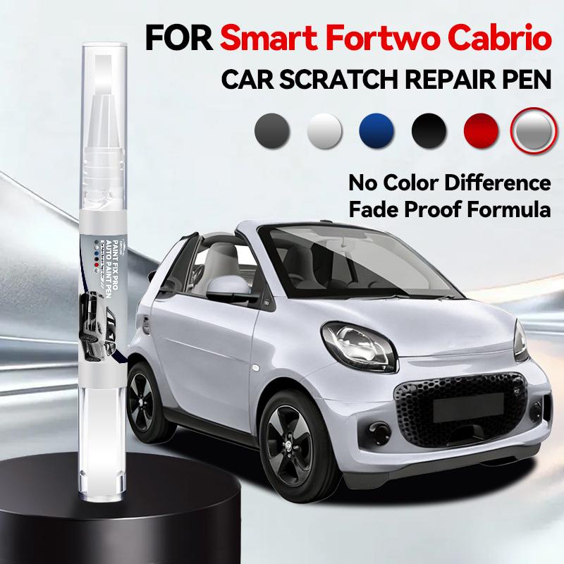 Specialized Automobiles For Smart Fortwo Cabrio Paint Repair Pen Touch Up Scratch Remover DIY Auto Accessories Black Cool Silver