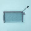 1pcs Mesh Pencil Case, Large-capacity Transparent Zipper Storage Bag, Portable Pencil Case and Stationery Bag for Students' Exams