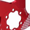 20300CMm Floating Disc Six     Mountain Bike Brake Disc Cycling Accessory(blacksilver )
