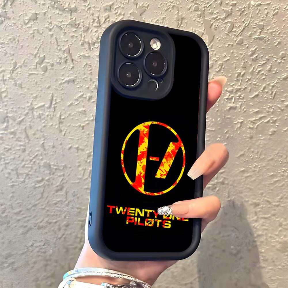 Twenty One Pilots Phone Case For IPhone 17 Pro Max 16 15 14 Pro Max IPhone 13 Pro Max 11 Plus Silicone Cover