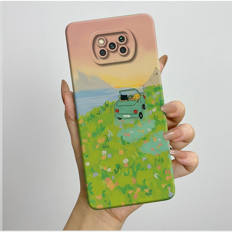 

Flower Phone Case For Xiaomi Poco X3 NFC Case Silicone Soft Back Cover For Xiaomi Poco X3 PocoX3 Pro NFC Fundas Shockproof Coque POCO X3