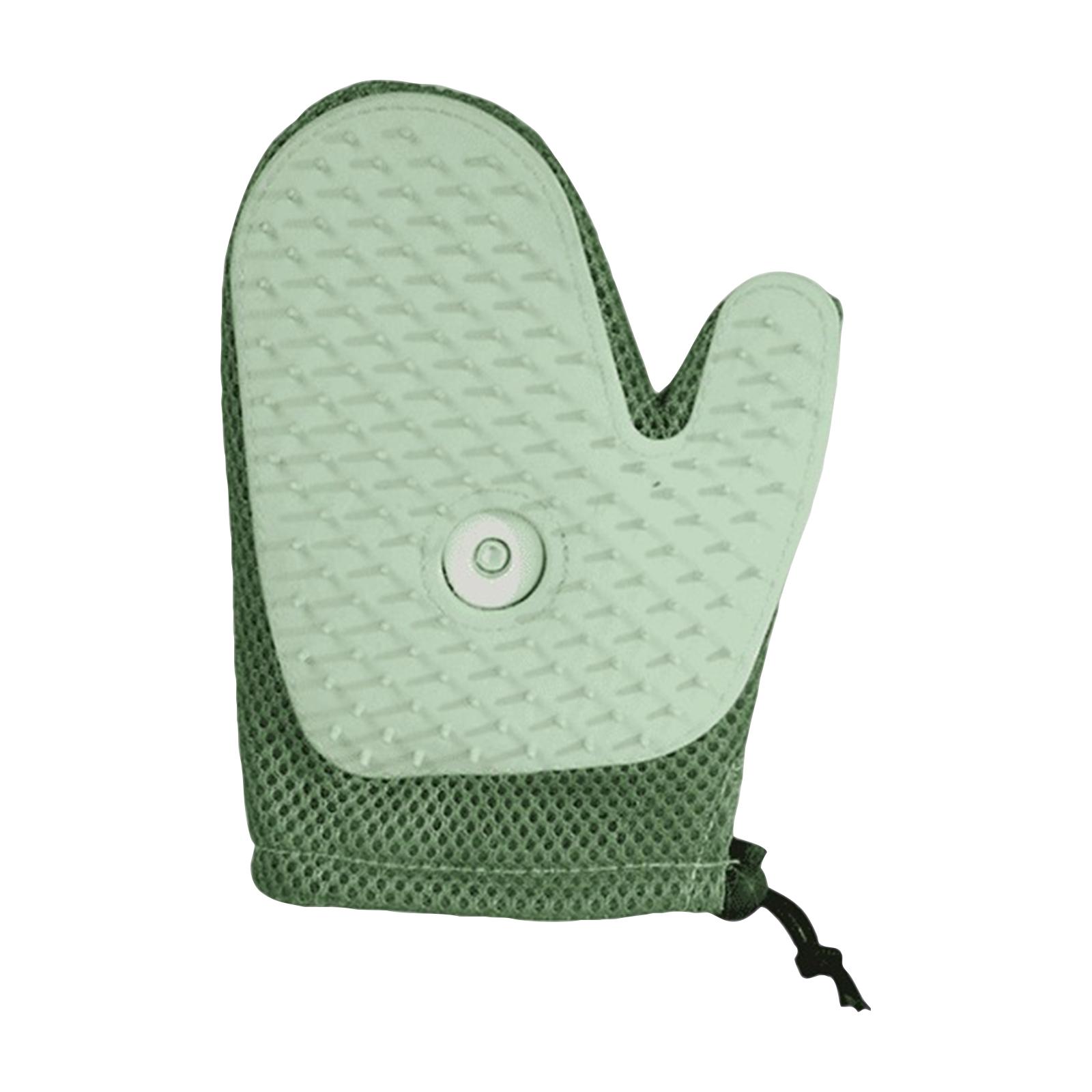 

Расческа для шерсти питомца с мягкой силиконовой головкой, перчатки для вычесывания кошек со спреем, двухсторонняя антистатическая щетка для удаления шерсти питомцев для кошек и собак One Size