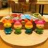 Adorable Cartoon Rainbow Bear Bunny Keychain Set For Bags And Gifts