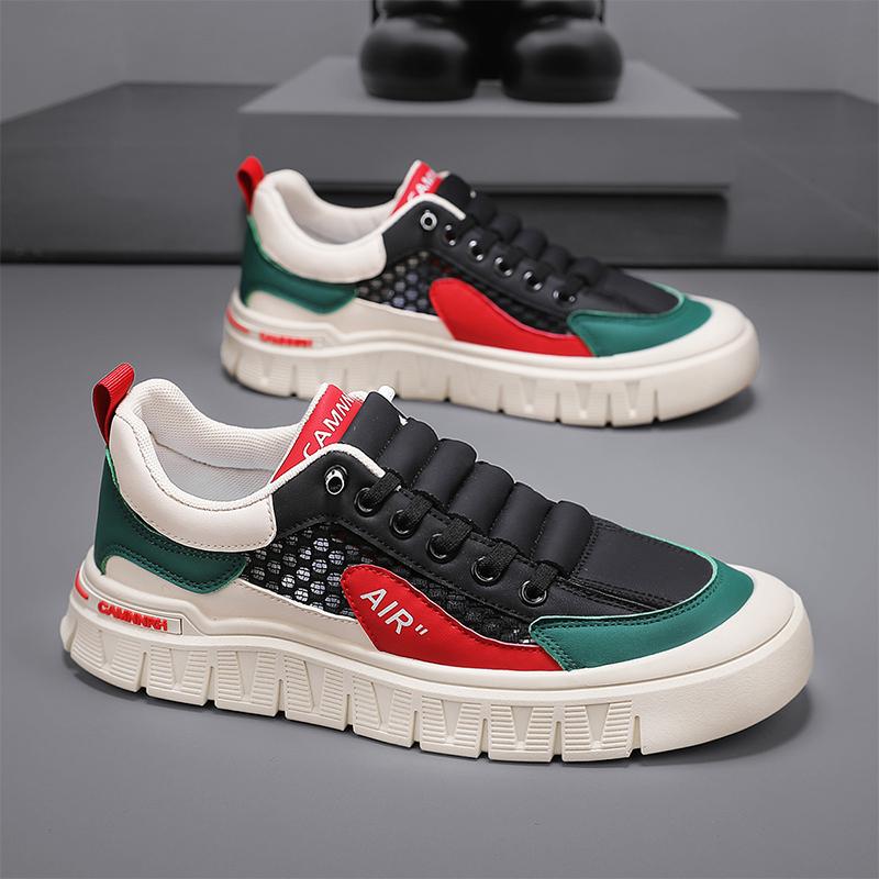 Fashion Summer Men Shoes 2025 New Men Casual Shoes Quality Fashion Breathable Mesh Designer Luxurious Flat Outdoor Man Casual Sneakers