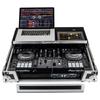 ODYSSEY DJ Controller Case for Pioneer Pioneer Flight Case with Bottom 1U Rack Space and Glide Platform FZGSPIDDJ8001 DDJ-800 DDJ-800