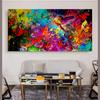 Abstract Colorful Pattern Bird of Peace Canvas Painting Wall Art Bird Posters and Prints for Living Room Decoration Unframed