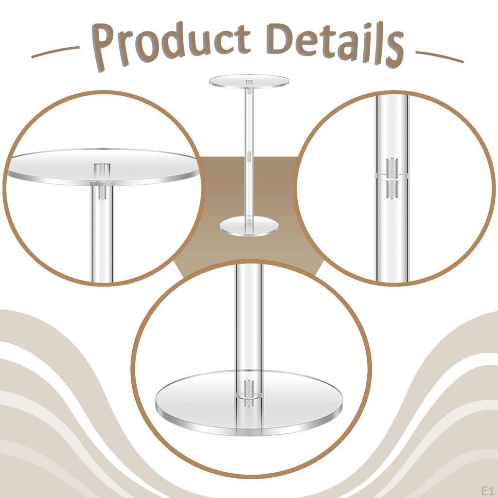 Acryl Blumenständer Sockel Hohe Vase Tischdekoration für Event Verlobung