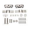 Door Track Nylon Wheel Push And Pull Sliding Door Stainless Steel