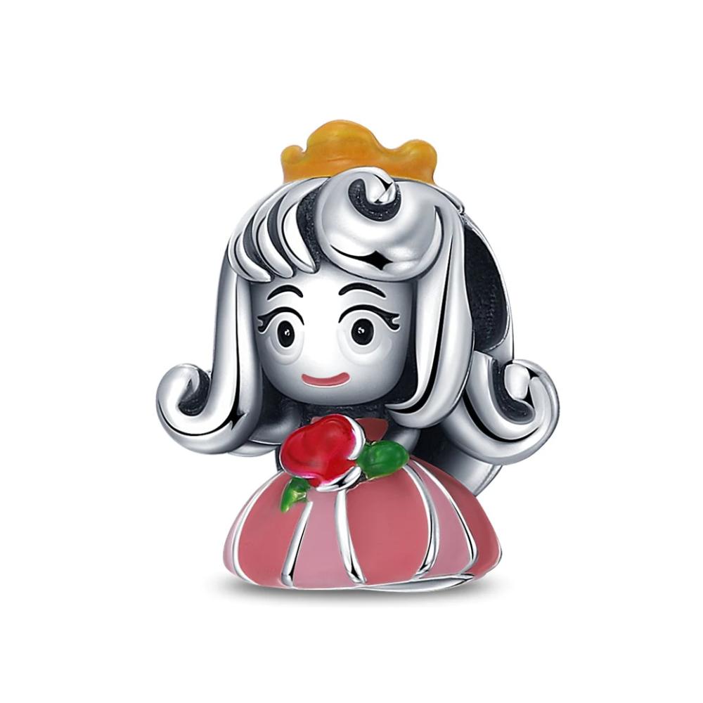 New Copper Miniso Mickey Mom Minnie Clip Stitch Designer Charms Bead Fit Authentic Bracelets Charm DIY Craft Women Jewelry