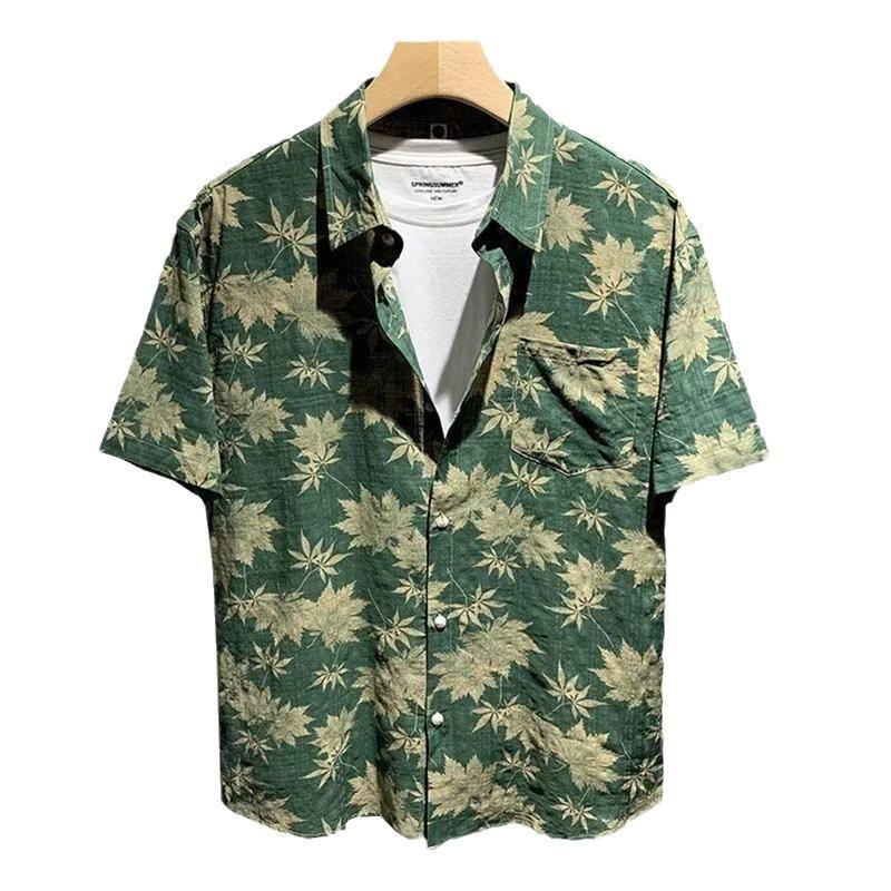 2024 Summer Trendy Men's Short Sleeve Yuppie Shirt