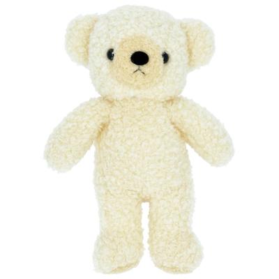 Oso esponjoso de 29 cm Hecho en Japón, Crema, Mediano, Alto, Hecho a mano,