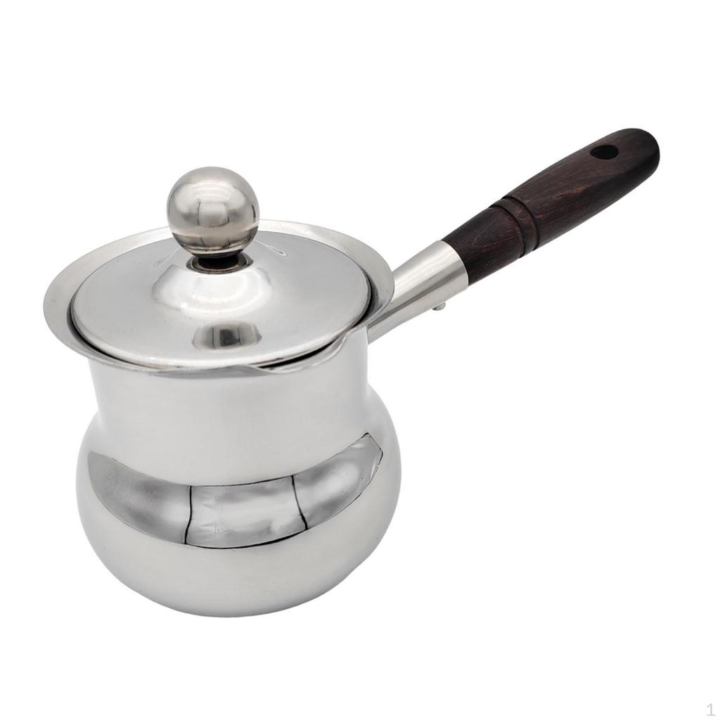 Cafetière Bouilloire Faire du Thé Polyvalente Prise Confortable Moussage de Lait avec Bec Théière