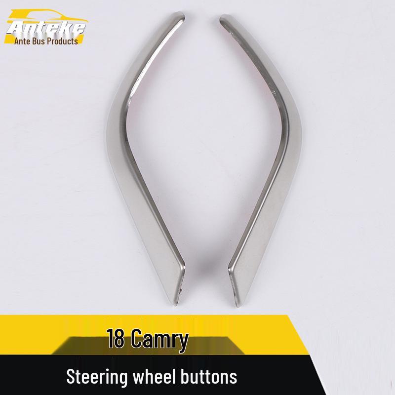 Ochrana ozdobného knoflíku z nerezové oceli pro volant Camry 2018