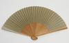 Hagi by a Kyoto includes fan case and presentation [Hasegawa] Kyoto-style fan, design, hand-carved, craftsman, box.