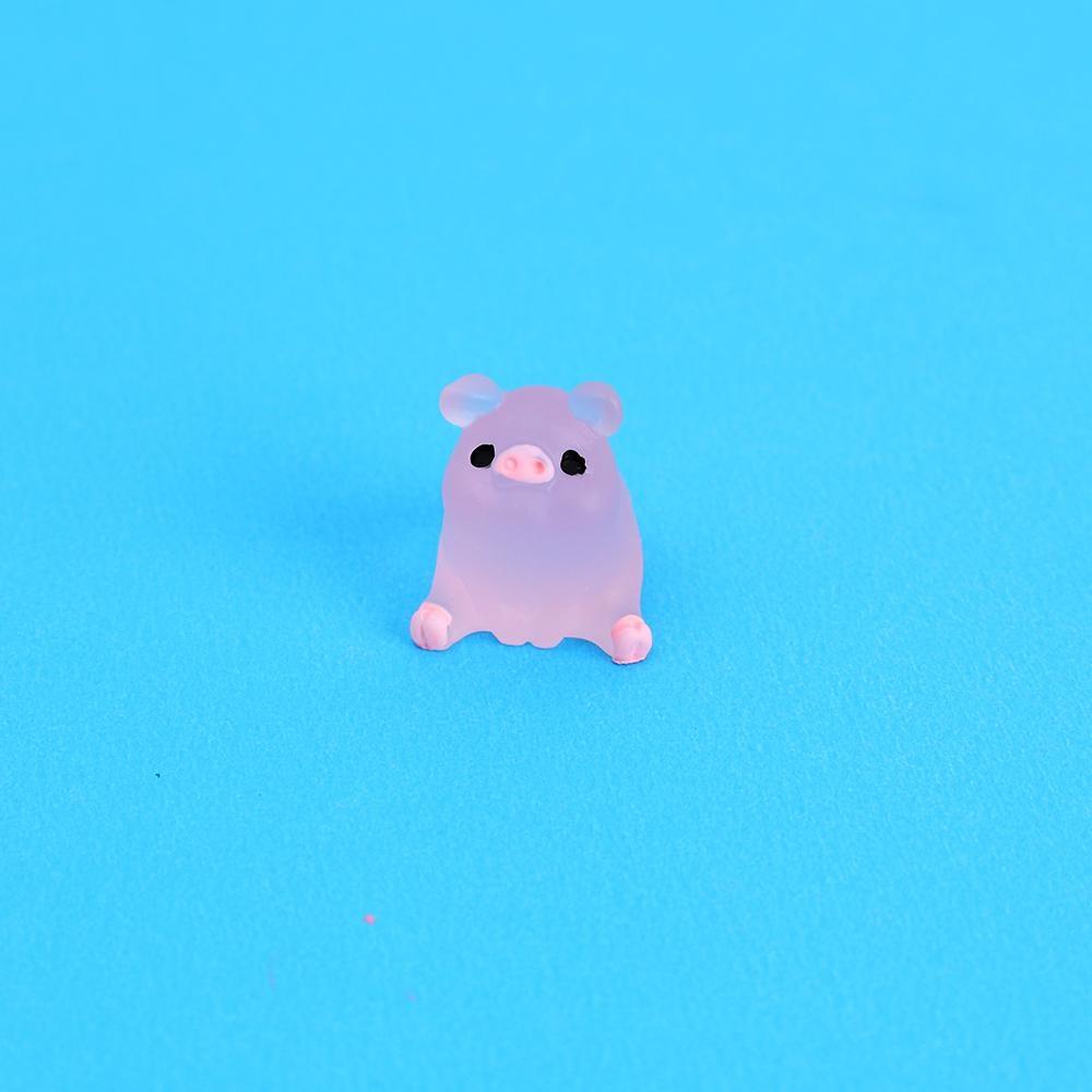 6 Stück niedliche Cartoon-Schwein-Auto-Ornamente, Auto-Innendekoration, Dekorationszubehör