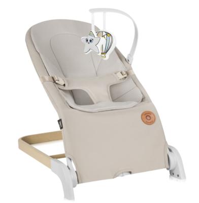 Lionelo Leżaczek Bujaczek Lilac Beige Sand