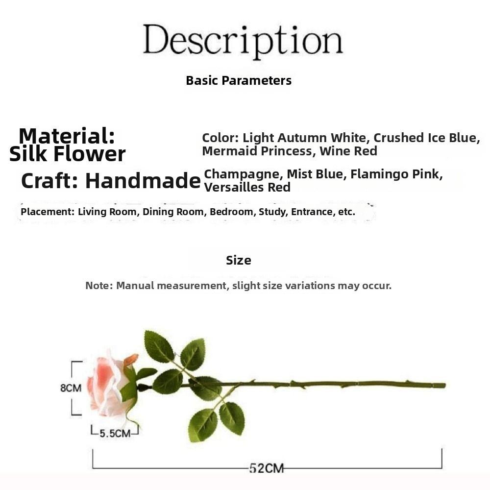 Forniture per Feste Rosa di Seta Vintage 8 Colori Fiori Artificiali Alta Qualità Piccola Rosa Decorazione per la Casa