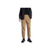 Anta Solid Color Mid Waist Straight Leg Joggers Men Bottoms Khaki 152317516-1