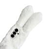 For Samsung Galaxy Z Fold7 5G Case Bunny Ears Winter Plush Hard PC Phone Cover