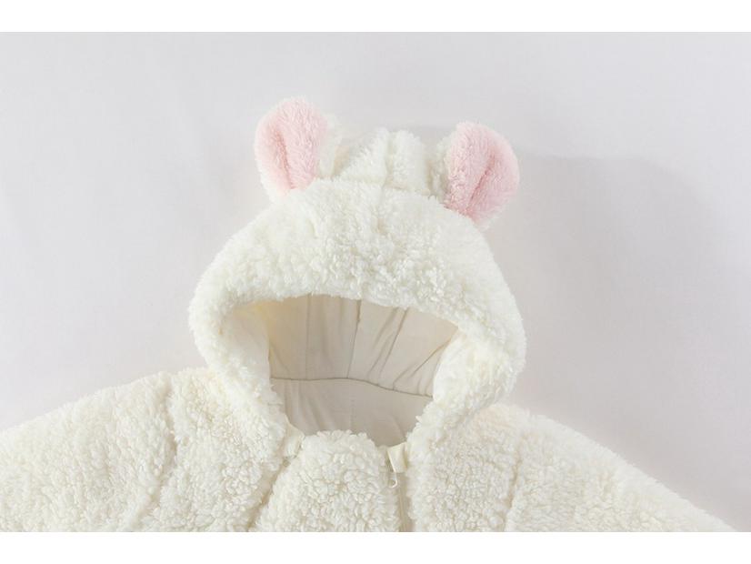 Verdickter Baumwoll-Baby-Winter-Jumpsuit und Wickelset für Neugeborene und Kleinkinder