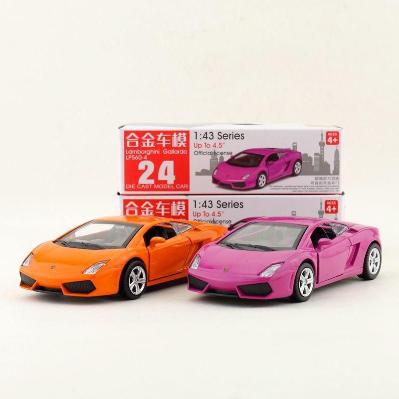 143 Lp5604 Gallardo Alloy Car Model With Moving Parts For Gift Kids