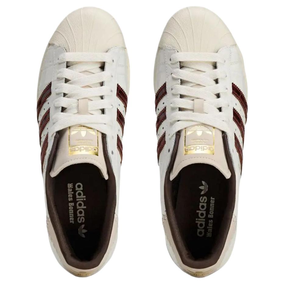 Wales Bonner x adidas Superstar Croc - Marrone Volpe Sneakers Unisex Crema Bianco Meraviglia KH8797