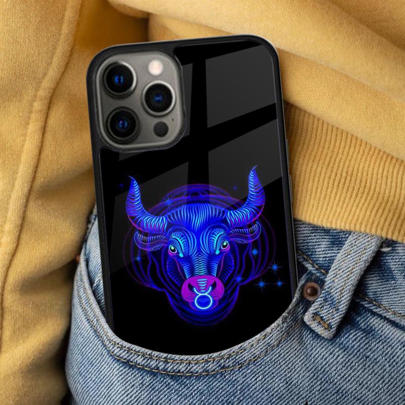 Taurus bull Soft Phone Case for iPhone 17 Air 16e Pro max 15 Pro 13 14 Plus 11 12 MagSafe Magnetic Coque