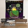 1 Outer Wilds Map Tapestry 2D Flat Print SciFi Home Decor Gamer Room Wall Hanging Practical Eye Catching Durable Fun Functional