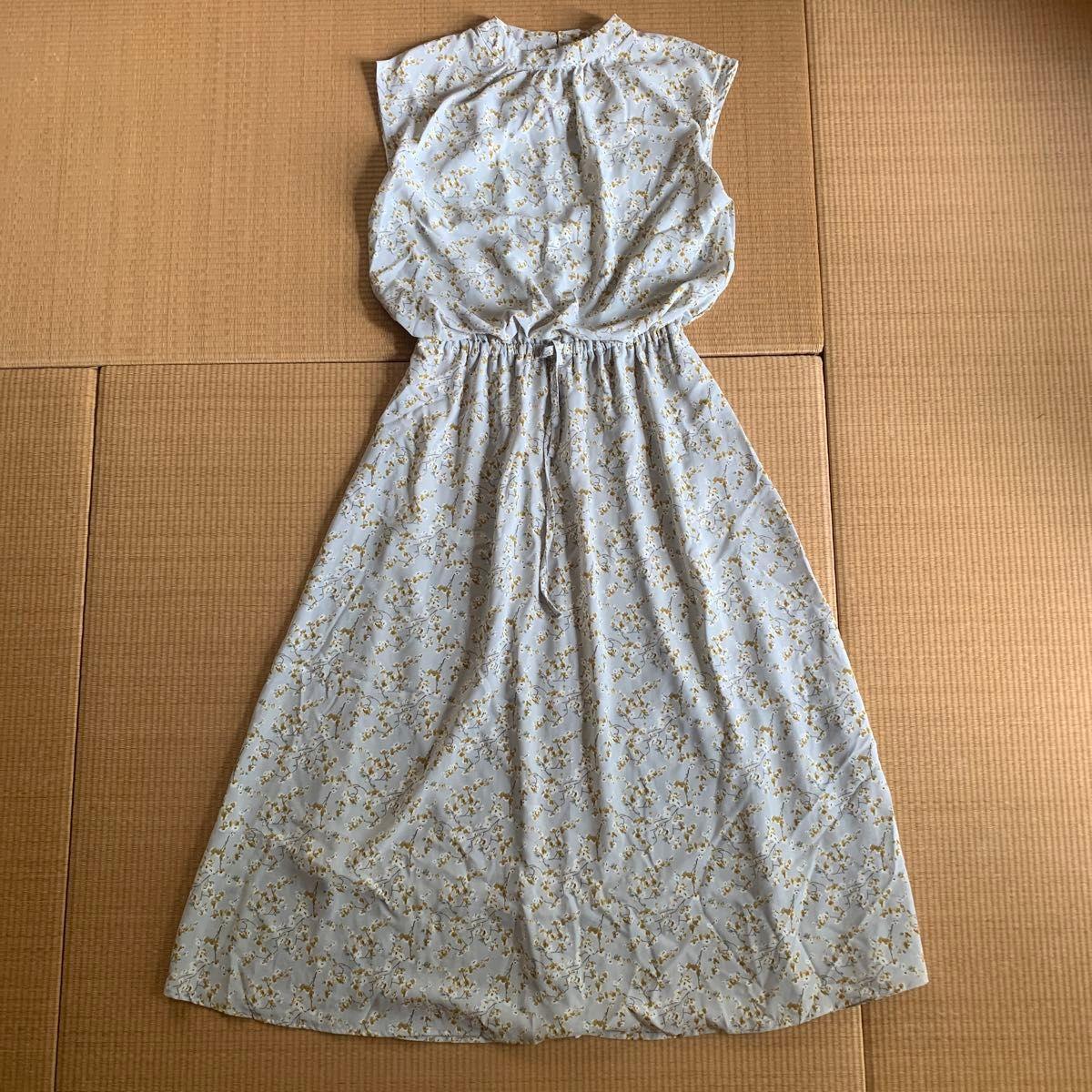 [New] ROPE PICNIC One piece  Floral pattern light blue