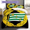 HIF Logo Bedding Quilt Set Quilt Cover Pillowcase Home Decoration Birthday Gift (1 * Duvet Cover + 2 * Pillowcase, Without Core)