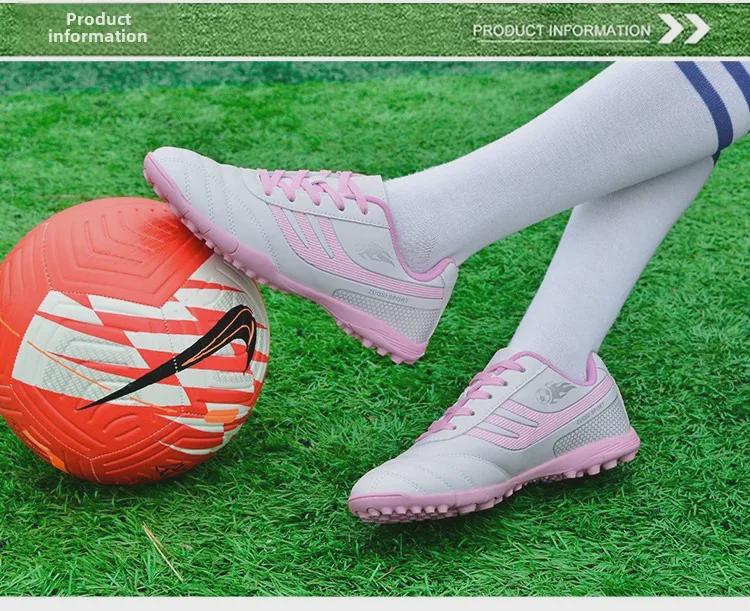 Kids' Professional Soccer Shoes - Boys & Girls School Training AG Cleats