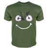 Men Black Tshirt Cycling LOVE Bicycle Athletic Sports Bike Happy Race Bicycle Mens Gray T-Shirt Funny Summer Teeshirt Bigger Top