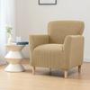 Polar Fleece Tub Chair Cover Spandex Club Armchair Slipcovers for Living Room Elastic Single Sofa Covers Home Bar Counter Hotel